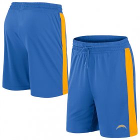 Wholesale Cheap Men\'s Los Angeles Chargers Blue Performance Shorts