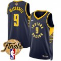 Men's Indiana Pacers #9 T.J. McConnell Navy 2025 Finals Icon Edition Stitched Basketball Jersey Cheap