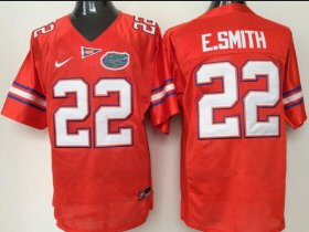 Wholesale Cheap Men\'s Florida Gators #22 Emmitt Smith Orange Stitched NCAA Nike College Football Jersey