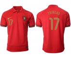 Wholesale Cheap Men 2021 Europe Portugal home AAA version 17 soccer jerseys