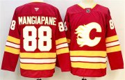 Cheap Men's Calgary Flames #88 Andrew Mangiapane Red 2024-25 Home Stitched Hockey Jersey