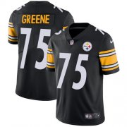 Wholesale Cheap Nike Steelers #75 Joe Greene Black Team Color Men's Stitched NFL Vapor Untouchable Limited Jersey
