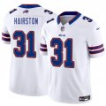 Cheap Men's Buffalo Bills #31 Maxwell Hairston White 2025 Draft F.U.S.E. Vapor Untouchable Limited Football Stitched Jersey