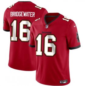 Men\'s Tampa Bay Buccaneers #16 Teddy Bridgewater Red Vapor Limited Football Stitched Jersey Cheap Wholesale