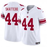 Cheap Men's New York Giants #44 Cam Skattebo White 2025 Draft F.U.S.E. Vapor Untouchable Limited Football Stitched Jersey