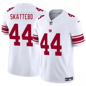 Cheap Men\'s New York Giants #44 Cam Skattebo White 2025 Draft F.U.S.E. Vapor Untouchable Limited Football Stitched Jersey