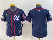 Cheap Women's American League Seattle Mariners Blank Navy 2025 All-Star Edition Limited Stitched Baseball Jersey(Run Small)