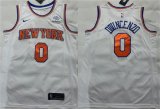 Cheap Men's New York Knicks #0 Donte DiVincenzo White Stitched Basketball Jersey