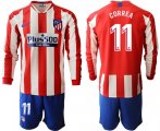 Wholesale Cheap Real Madrid Blank White Home Long Sleeves Soccer Club Jersey