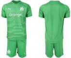 Wholesale Cheap Marseille Blank Green Goalkeeper Soccer Club Jersey