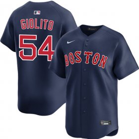 Men\'s Boston Red Sox #54 Lucas Giolito Navy Alternate Limited Stitched Baseball Jersey