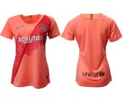 Wholesale Cheap Women's Barcelona Blank Third Soccer Club Jersey