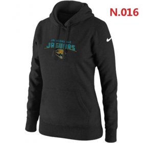 Wholesale Cheap Women\'s Nike Jacksonville Jaguars Heart & Soul Pullover Hoodie Black
