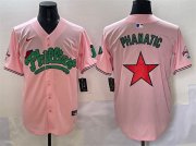 Cheap Men's Philadelphia Phillies Pink Phanatic Limited Stitched Jersey