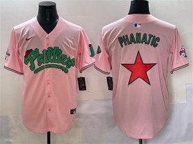 Cheap Men\'s Philadelphia Phillies Pink Phanatic Limited Stitched Jersey