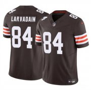 Men's Cleveland Browns #84 Gage Larvadain Brown 2025 F.U.S.E. Vapor Limited Football Stitched Jersey Cheap Wholesale