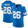 Cheap Men's Detroit Lions #26 Morice Norris Blue 2025 F.U.S.E. Vapor Limited Football Stitched Jersey