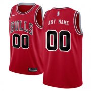 Cheap Men's Chicago Bulls Nike Red Swingman Custom Icon Edition Jersey
