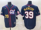 Men's American League #39 Zach McKinstry Navy 2025 All-Star Edition Limited Stitched Baseball Jersey Cheap Wholesale