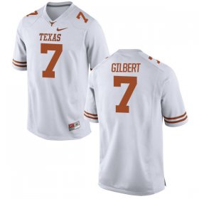 Wholesale Cheap Men\'s Texas Longhorns 7 Garrett Gilbert White Nike College Jersey