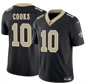 Men\'s New Orleans Saints #10 Brandin Cooks Black F.U.S.E Vapor Limited Football Stitched Jersey Cheap