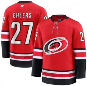Cheap Men\'s Carolina Hurricanes #27 Nikolaj Ehlers Red 2024-25 Alternate Stitched Hockey Jersey