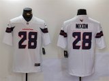 Cheap Men's Houston Texans #28 Joe Mixon White Vapor Untouchable Stitched Football Jersey