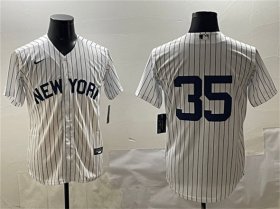 Men\'s New York Yankees #35 Cody Bellinger White Cool Base Stitched Baseball Jersey Cheap