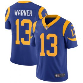Wholesale Cheap Nike Rams #13 Kurt Warner Royal Blue Alternate Youth Stitched NFL Vapor Untouchable Limited Jersey