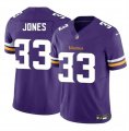 Cheap Men's Minnesota Vikings #33 Aaron Jones Purple F.U.S.E. Vapor Untouchable Limited Football Stitched Jersey