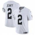 Cheap Men's Las Vegas Raiders #2 Ashton Jeanty White 2025 Draft Vapor Untouchable Limited Football Stitched Jersey