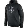 Wholesale Cheap Men's Las Vegas Raiders Nike Black Practice Performance Pullover Hoodie