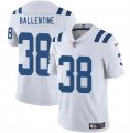 Men's Indianapolis Colts #38 Corey Ballentine White 2025 Vapor Limited Football Stitched Jersey Cheap