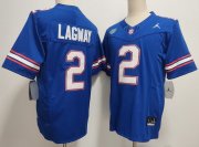 Florida NCAA Football DJ Lagway Royal blue Football Jersey Cheap Wholesale