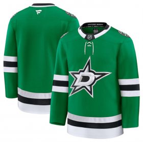 Men\'s Dallas Stars Blank Green 2024-25 Home Stitched Hockey Jersey