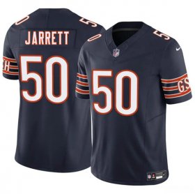 Men\'s Chicago Bears #50 Grady Jarrett Navy 2025 F.U.S.E. Vapor Football Stitched Jersey Cheap