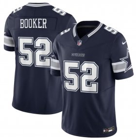 Cheap Men\'s Dallas Cowboys #52 Tyler Booker Navy 2025 F.U.S.E. Draft Vapor Untouchable Limited Football Stitched Jersey
