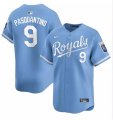 Cheap Men's Kansas City Royals #9 Vinnie Pasquantino Light Blue Alternate Limited Stitched Baseball Jersey