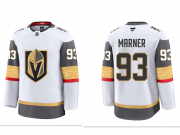 Cheap Men's Vegas Golden Knights #93 Mitchell Marner White 2024-25 Home Stitched Hockey Jersey