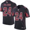 Wholesale Cheap Nike Cardinals #24 Adrian Wilson Black Men's Stitched NFL Limited Rush Jersey