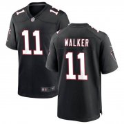 Cheap Men's Atlanta Falcons #11 Jalon Walker Black Football Stitched Game Jersey