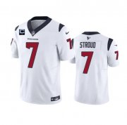 Wholesale Cheap Men's Houston Texans #7 C.J. Stroud White 2023 F.U.S.E. With 1-Star C Patch Vapor Untouchable Limited Football Stitched Jersey