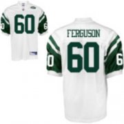 Wholesale Cheap Jets #60 D'Brickashaw Ferguson White Stitched NFL Jersey