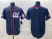 Cheap Men's American League Detroit Tigers Blank Navy 2025 All-Star Edition Limited Stitched Baseball Jersey
