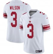 Cheap Men's New York Giants #3 Russell Wilson White 2025 Vapor Untouchable Limited Football Stitched Jersey