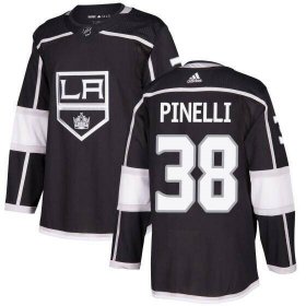 Men\'s Los Angeles Kings #38 Francesco Pinelli Black Stitched Hockey Jersey Cheap