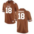 Wholesale Cheap Men's Texas Longhorns 18 Tyrone Swoopes Orange Nike College Jersey