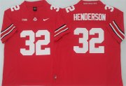 Cheap Men's Ohio State Buckeyes #32 TreVeyon Henderson Red 2025 F.U.S.E. Limited Stitched Jersey