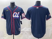 Cheap Men's American League New York Yankees Blank Navy 2025 All-Star Edition Limited Stitched Baseball Jersey