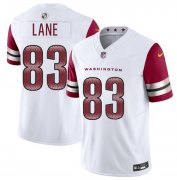 Cheap Men's Washington Commanders #83 Jaylin Lane White 2025 Draft F.U.S.E. Vapor Limited Football Stitched Jersey